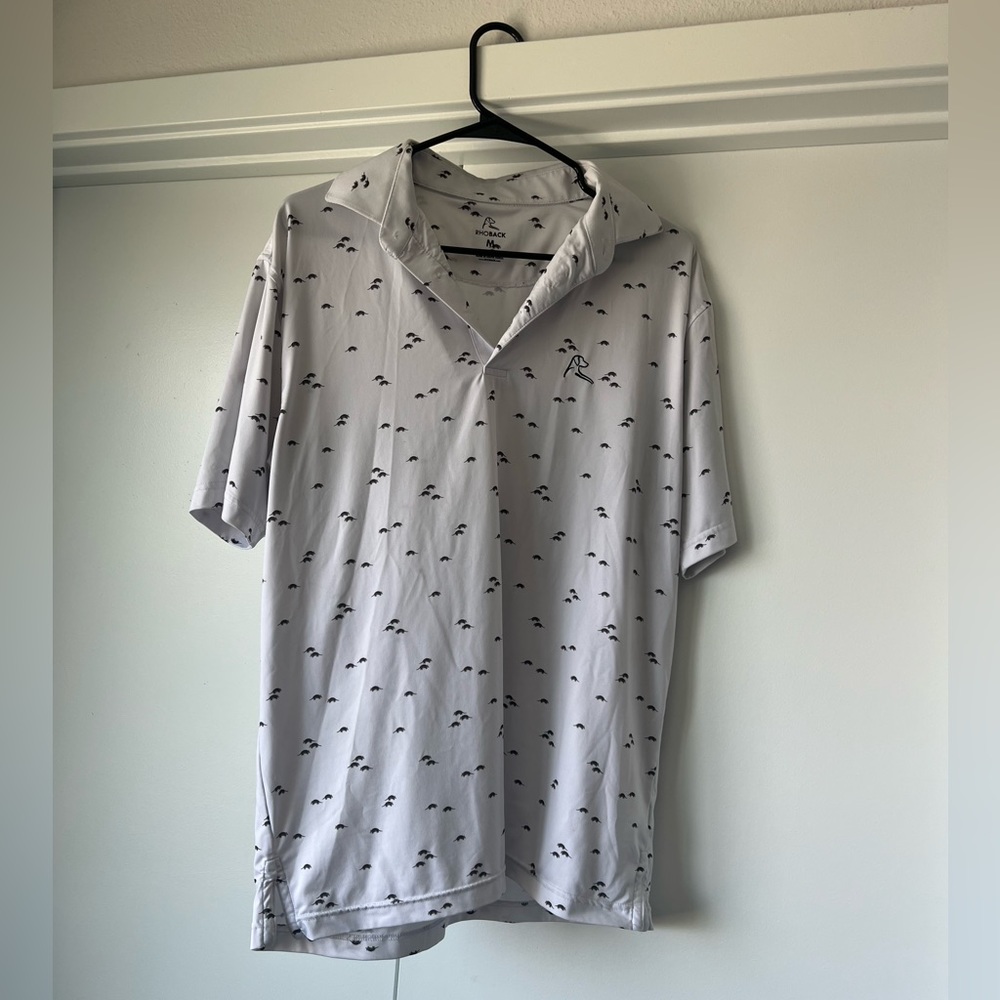 TX Armadillo Rhoback performance polo size M